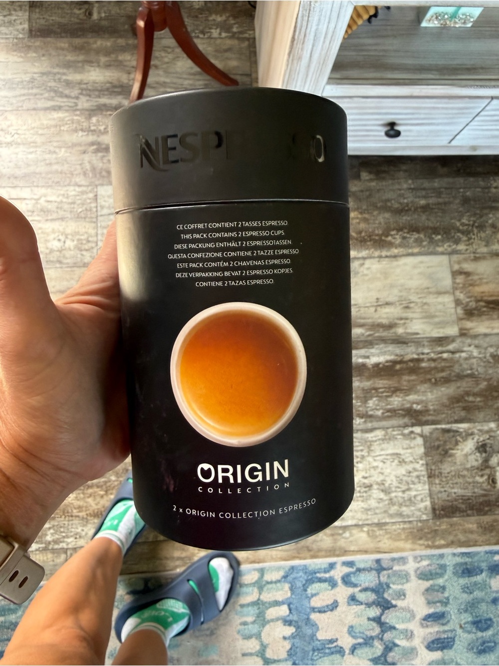 Nespresso Origin Collection 4 x Espresso Cups